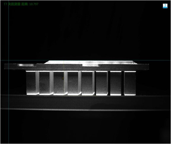 散熱片視覺檢測方案 視覺CCD檢測自動化設備檢測散熱片外觀方案