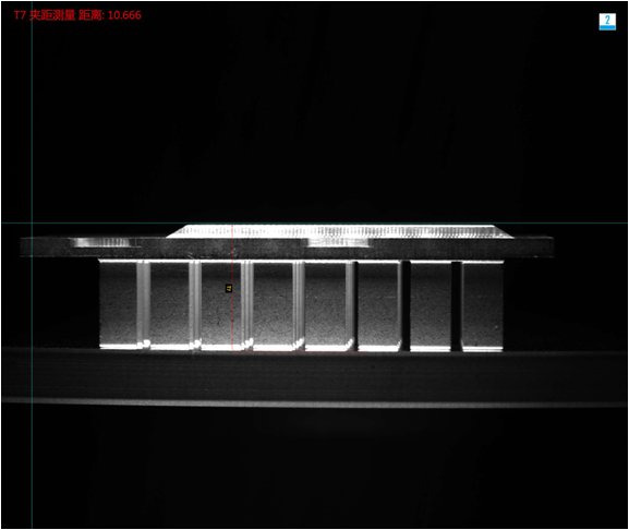 散熱片視覺檢測方案 視覺CCD檢測自動化設備檢測散熱片外觀方案