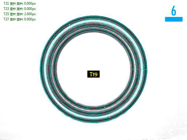 頂部檢測良品分析圖: OK 頂部檢測良品分析圖: OK