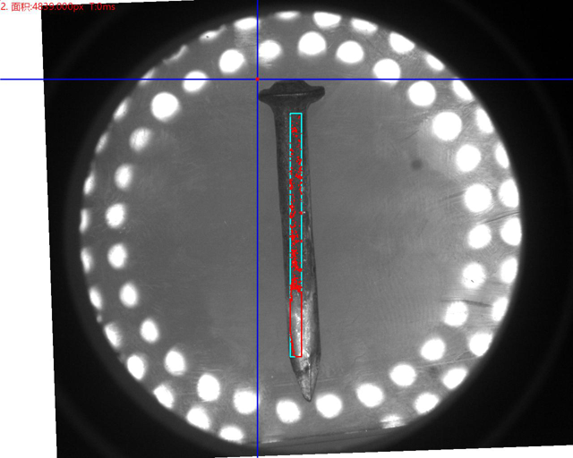 頂部正光檢測不良品分析圖